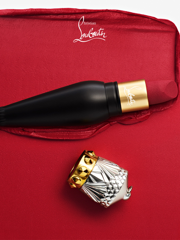 官方正品高定刻字CL路鉑廷女王權杖唇膏001M 商城系統開發助力奢華美妝銷售