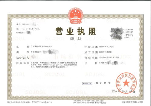 廣州黃埔區(qū)公司注冊(cè)流程復(fù)雜,看看這家房地產(chǎn)公司如何在1天下證